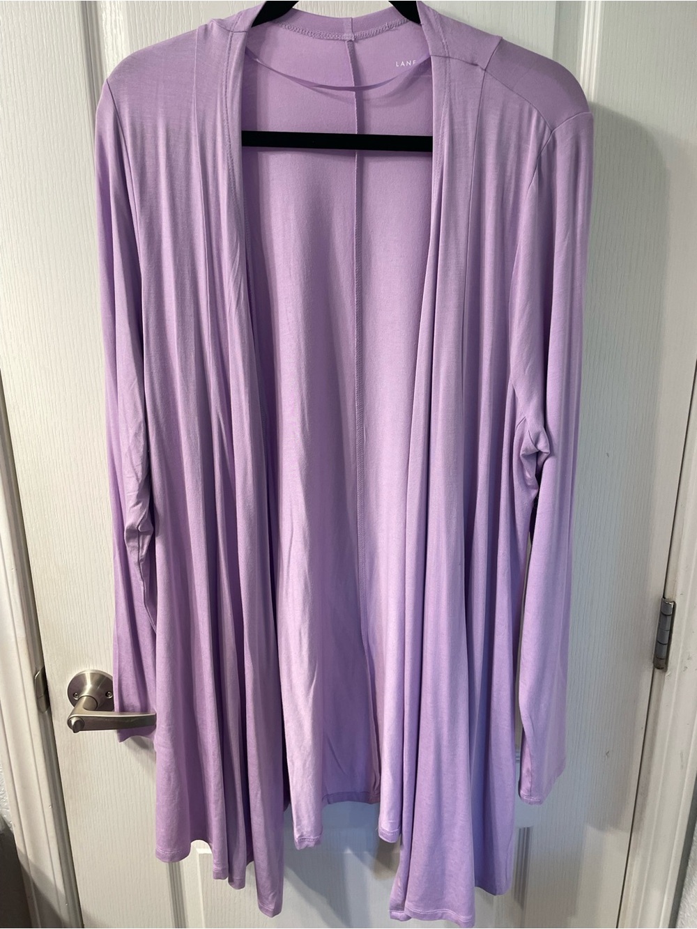 Lavender Soft Knit Fly Away Cardigan